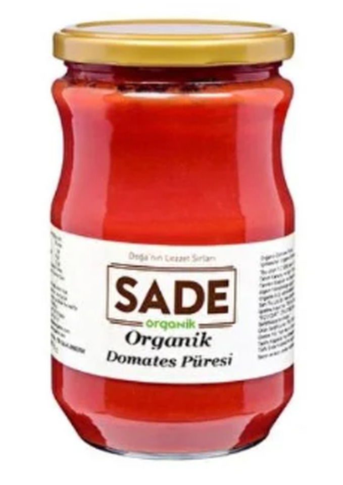 SADE ORGANİK DOMATES PÜRESİ  680GR